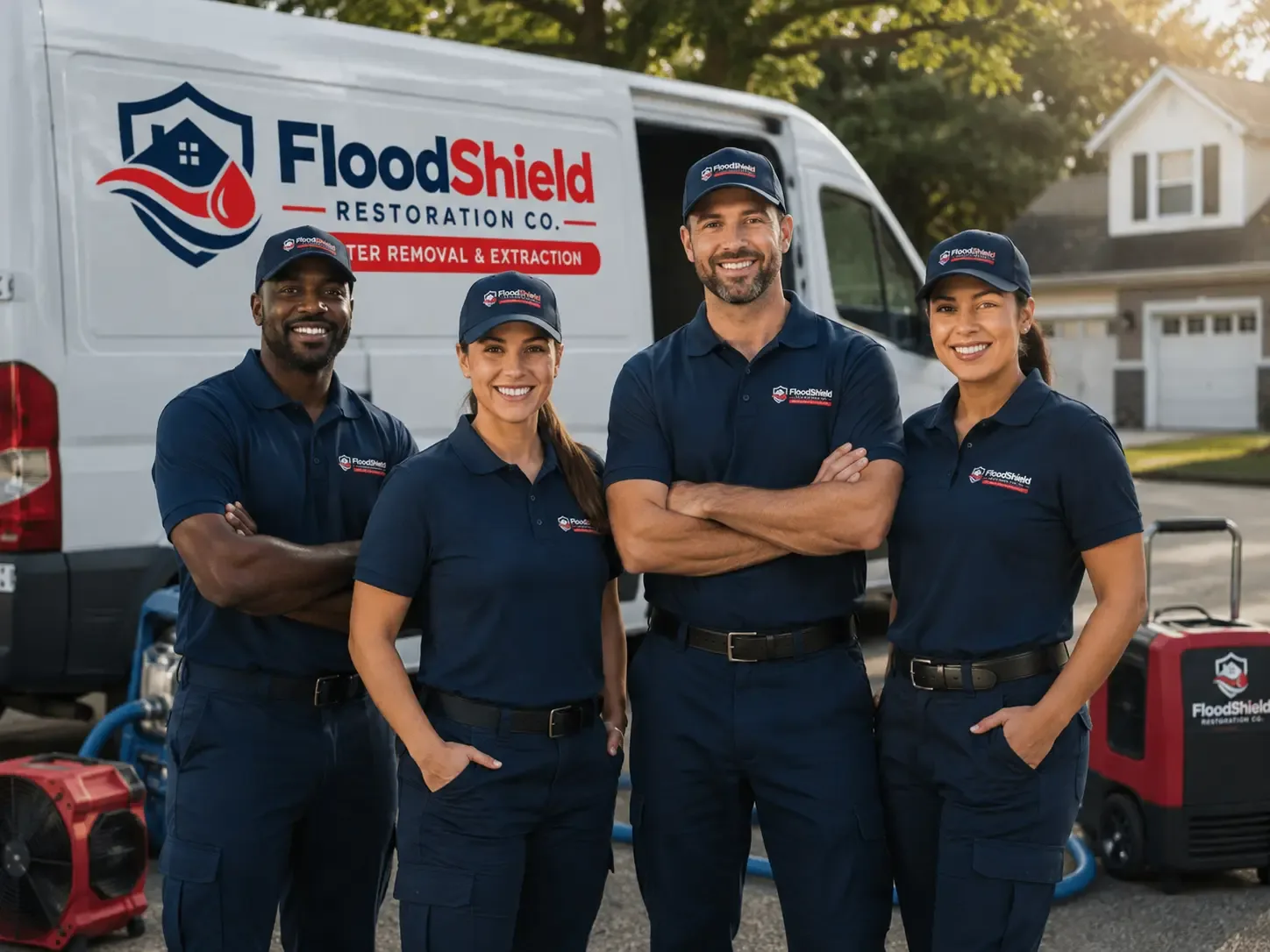 Flood Damage Restoration company in Strong, ME